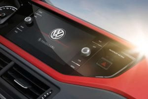 Цифровой дисплей VW Polo GTI. 2018 модельный год