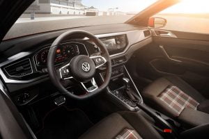 Салон нового Volkswagen Polo GTI
