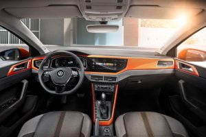 Фото салона Volkswagen Polo нового поколения
