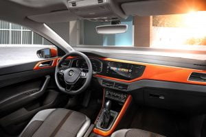 Интерьер Volkswagen Polo нового поколения