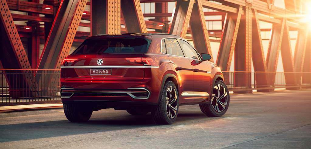 2018 Volkswagen Atlas Cross Sport Concept 2018 Volkswagen Atlas Cross Sport Concept
