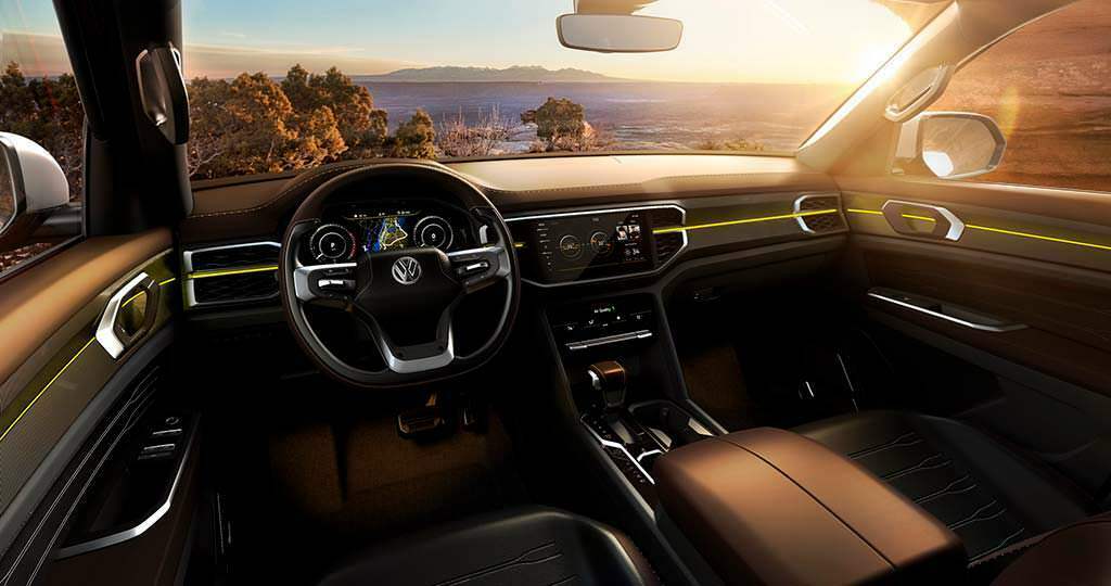 Фото салона Volkswagen Atlas Tanoak Pickup Concept Фото салона Volkswagen Atlas Tanoak Pickup Concept