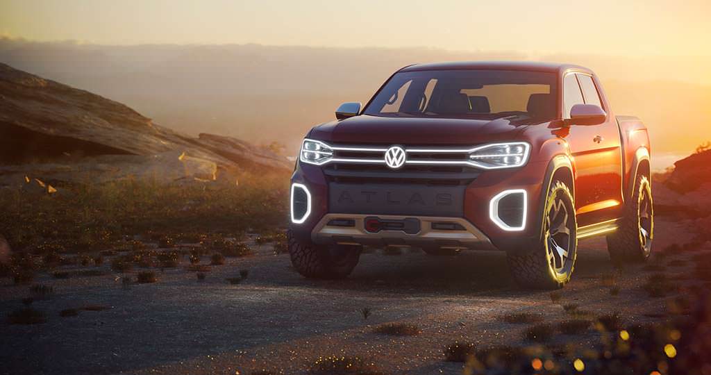 Volkswagen Atlas Tanoak Pickup Concept Volkswagen Atlas Tanoak Pickup Concept