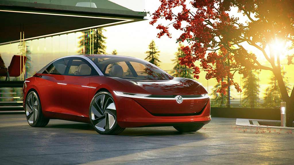 Автономный автомобиль Volkswagen I.D. Vizzion Concept Автономный автомобиль Volkswagen I.D. Vizzion Concept