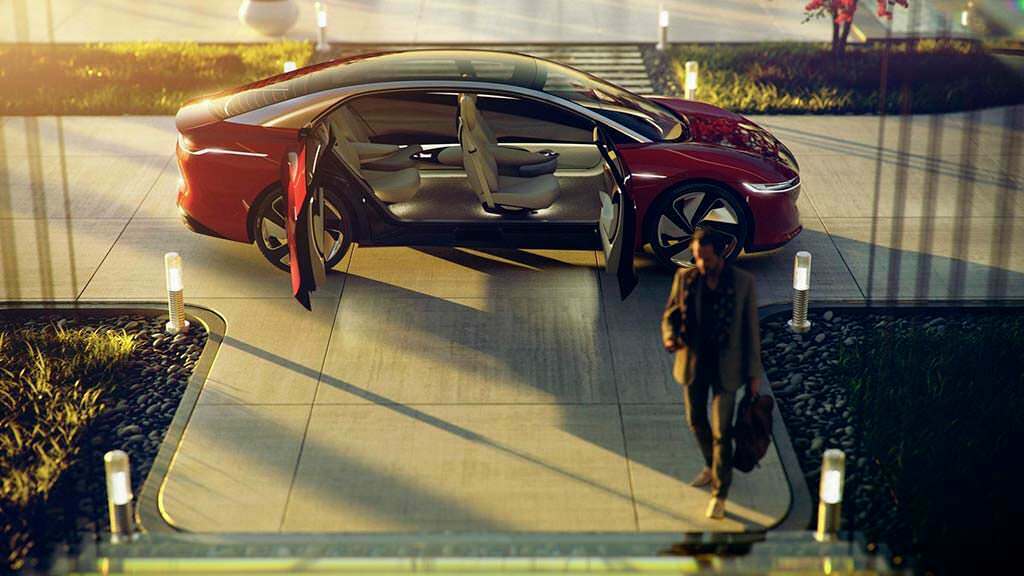 Электромобиль будущего Volkswagen I.D. Vizzion Concept Электромобиль будущего Volkswagen I.D. Vizzion Concept