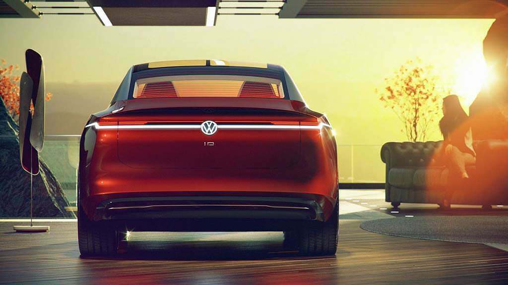 Электромобиль Volkswagen I.D. Vizzion Concept Электромобиль Volkswagen I.D. Vizzion Concept