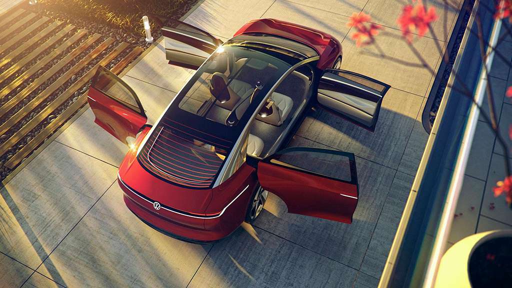 Автомобиль будущего Volkswagen I.D. Vizzion Concept Автомобиль будущего Volkswagen I.D. Vizzion Concept