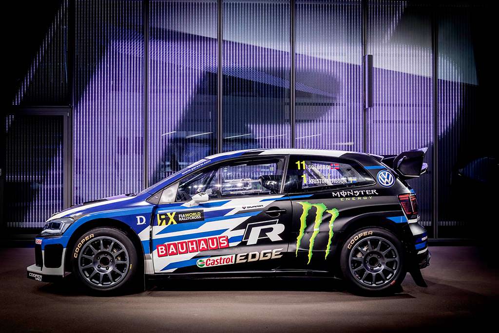 Гоночный Volkswagen Polo R Supercar 2018 Гоночный Volkswagen Polo R Supercar 2018
