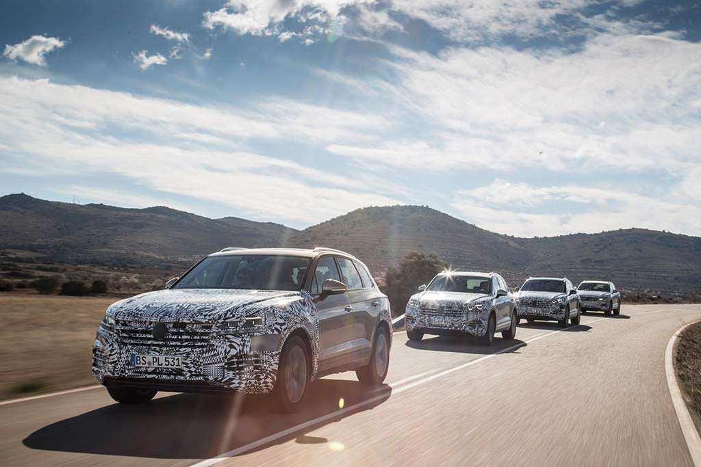 Volkswagen Touareg 2019: пробег около 3 млн км на тестах