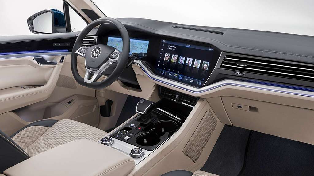 Интерьер VW Touareg 2019 Интерьер VW Touareg 2019