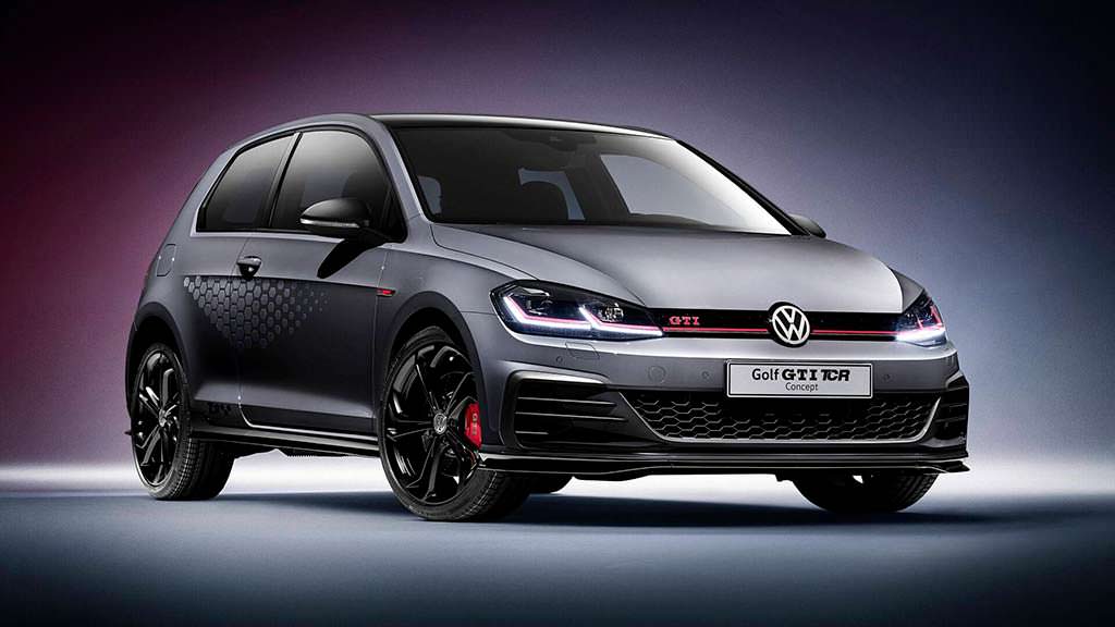 Volkswagen Golf GTI TCR Concept. Скорость 264 км/ч Volkswagen Golf GTI TCR Concept. Скорость 264 км/ч