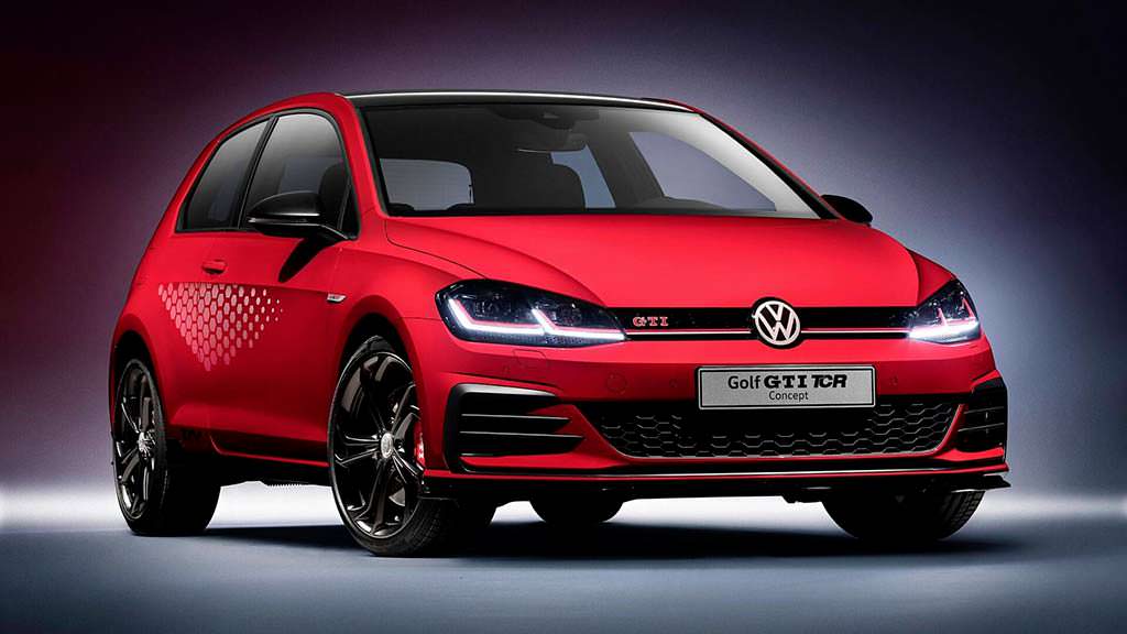 Самый быстрый Volkswagen Golf GTI TCR Concept Самый быстрый Volkswagen Golf GTI TCR Concept