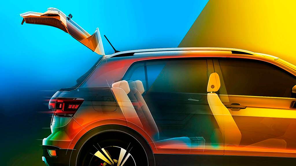 Конфигурация багажника Volkswagen T-Cross Конфигурация багажника Volkswagen T-Cross
