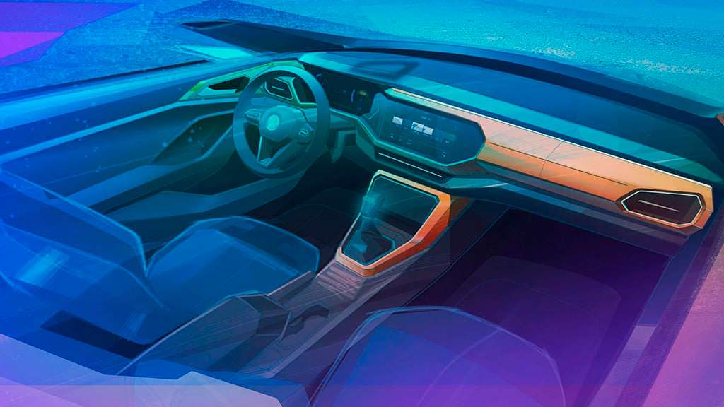 Интерьер Volkswagen T-Cross Интерьер Volkswagen T-Cross