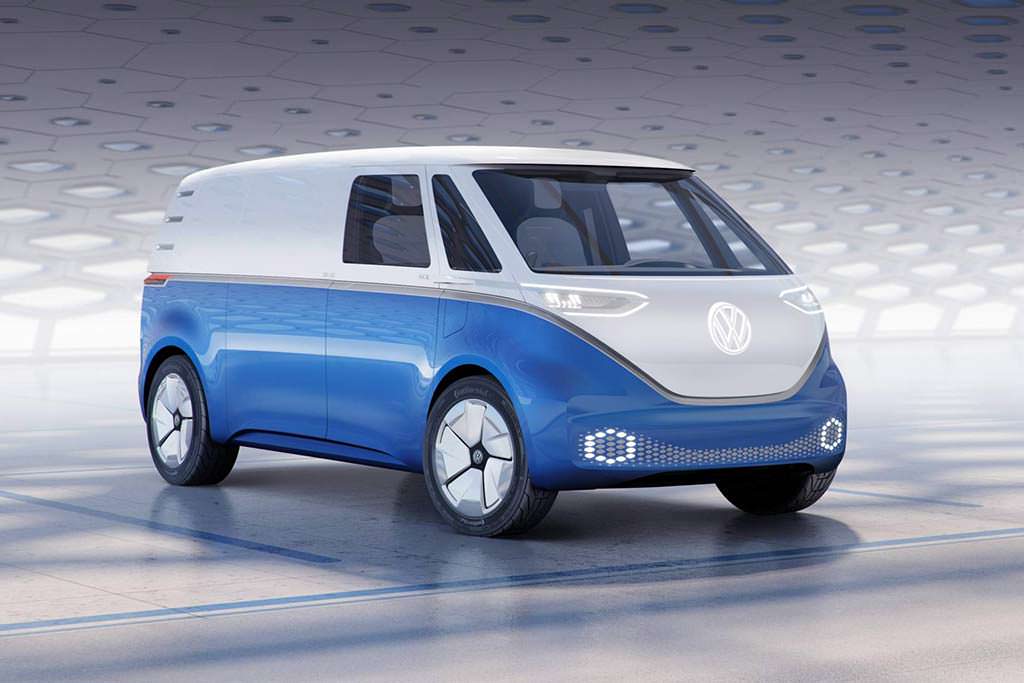 Электро-фургон Volkswagen Buzz Cargo Concept Электро-фургон Volkswagen Buzz Cargo Concept