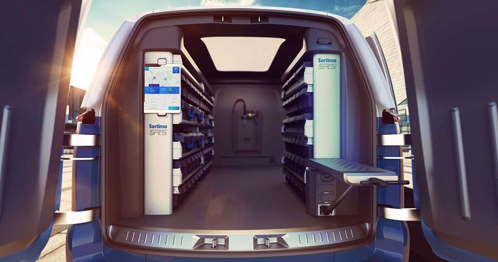 Автоматизированный грузовой отсек VW Buzz Cargo Concept Автоматизированный грузовой отсек VW Buzz Cargo Concept