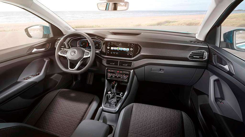 Фото салона Volkswagen T-Cross Фото салона Volkswagen T-Cross