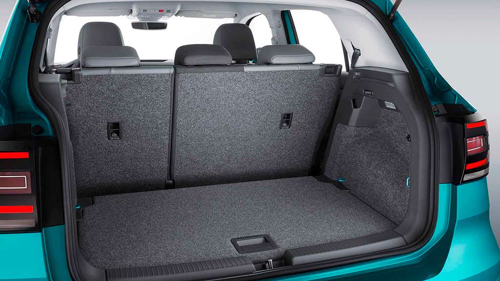 Багажник Volkswagen T-Cross до 1 281 литра Багажник Volkswagen T-Cross до 1 281 литра