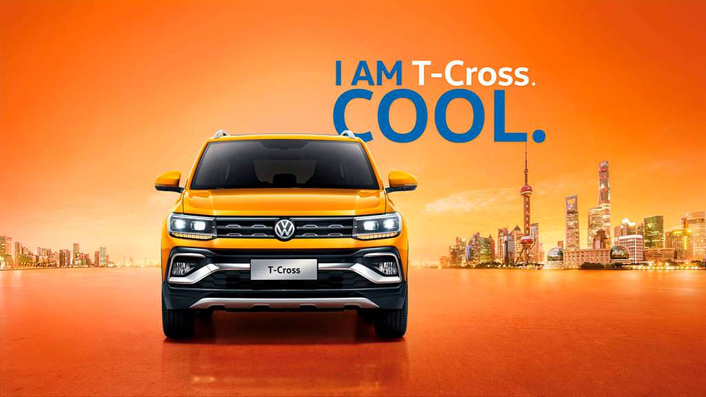 Компактный кроссовер Volkswagen T-Cross для рынка Китая Компактный кроссовер Volkswagen T-Cross для рынка Китая