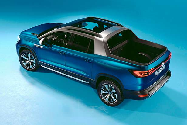 Стильный пикап Volkswagen Tarok Concept 2018 Стильный пикап Volkswagen Tarok Concept 2018