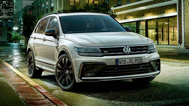 Новый Volkswagen Tiguan Black Style R-Line Design Package Новый Volkswagen Tiguan Black Style R-Line Design Package