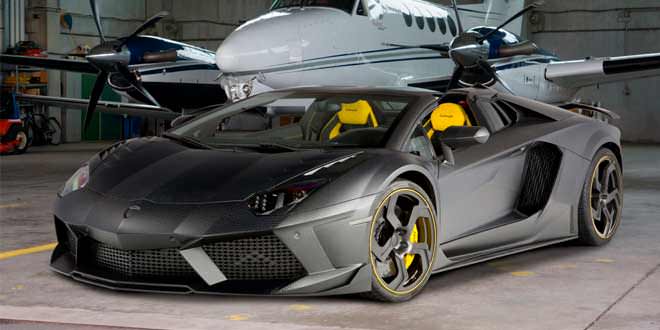 Суперкар Lamborghini Aventador Carbonado. Эксклюзив Mansory