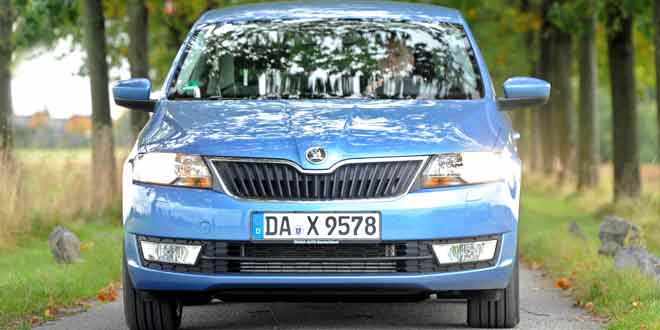 Скорость Skoda Rapid оказалась выше чем по паспорту | видео