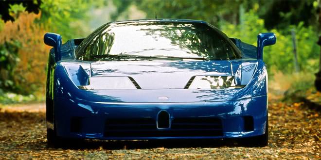 Суперкар Bugatti EB110. 1991 - 1995 годы