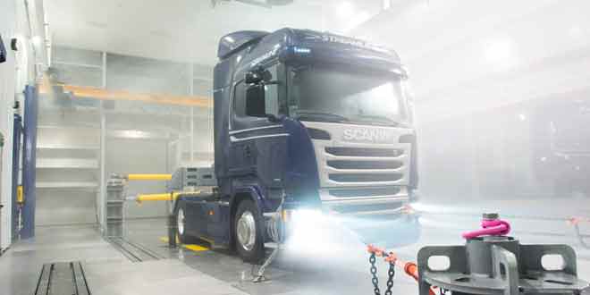 Scania будет проводить климатические испытания в Швеции