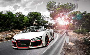 Рестайлинговый родстер Audi R8 V10 Spyder с боди-китом от Regula Tuning