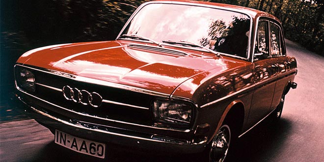 Седан Audi 60. 1969 - 1973 годы производства