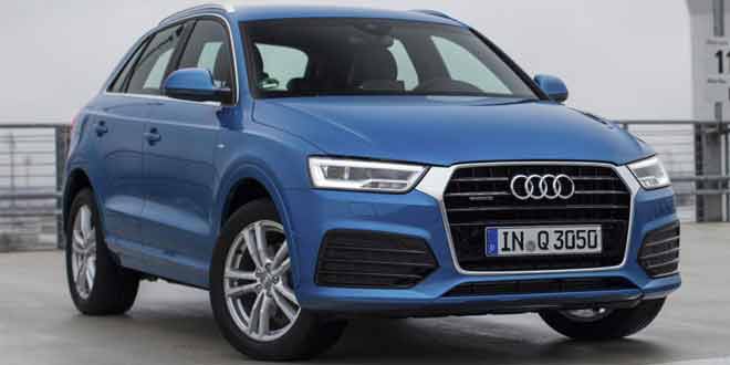 Кроссовер Audi Q3 поступит в американскую продажу осенью