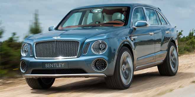 Первый кроссовер Bentley станет первым гибридом марки