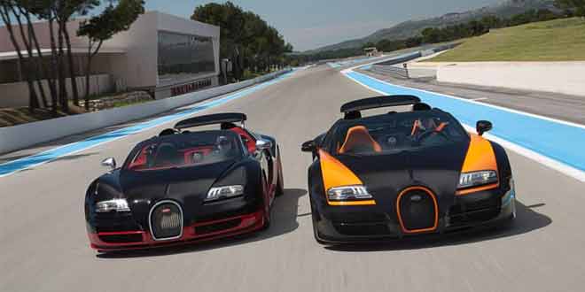 Седан Bugatti Balibier и заряженный SuperVeyron не выпустят