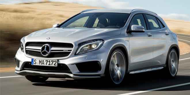 Фото | Горячий кроссовер Mercedes-Benz GLA 45 AMG