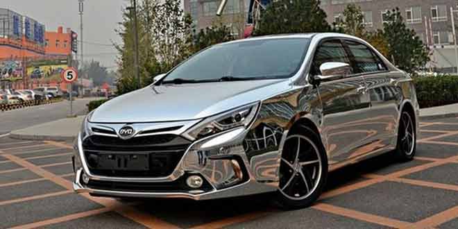 BYD Qin: спортивный гибридный седан из Китая | цена, видео