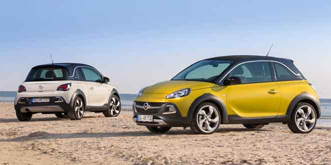 Вышла вседорожная версия «малыша» Opel Adam Rocks | фото