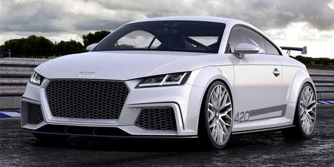 Audi TT quattro sport concept на 420-сил официально | фото
