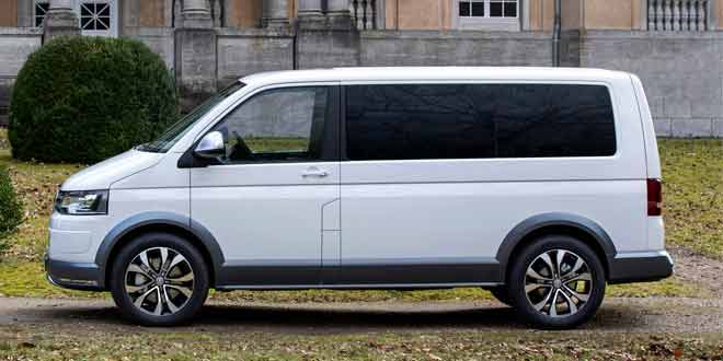 Внедорожный фургон VW Multivan Alltrack: пока прототип | фото