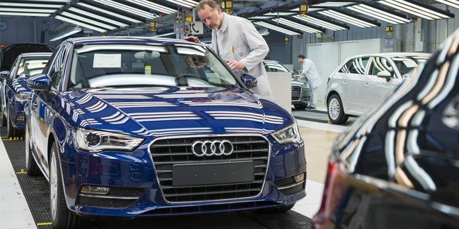 Audi A3 на заводе в Ингольштадте