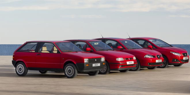 SEAT Ibiza 30 лет