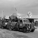 Доставка Volkswagen Beetle автопоездом