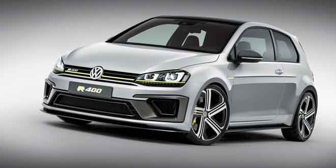 В Пекине дебютировал бешеный Volkswagen Golf R 400 | фото