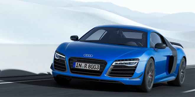 Первым серийным автомобилем с лазерными фарами стал Audi R8 LMX
