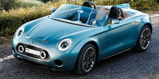 Концептуальный ретро-родстер MINI Superleggera Vision | инфо