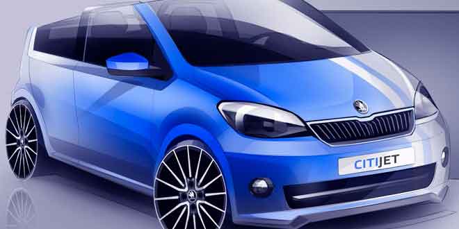 Компактный кабриолет Skoda CitiJet
