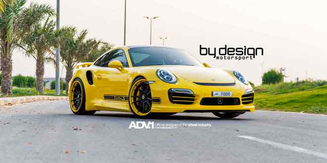 Porsche 991 Turbo S в стайлинге от саудовского тюнера ByDesing Motorsport