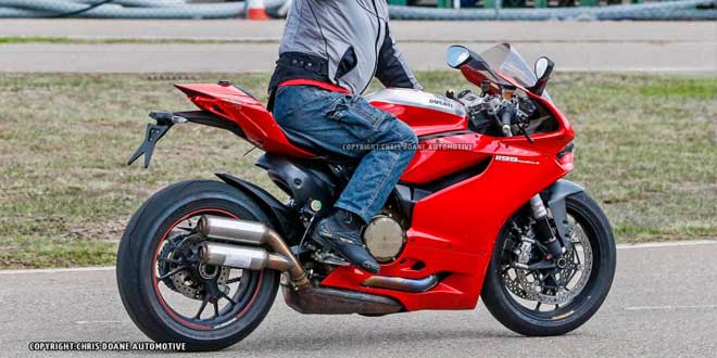 Шпионское фото | Обновленный Ducati 1199 Panigale R
