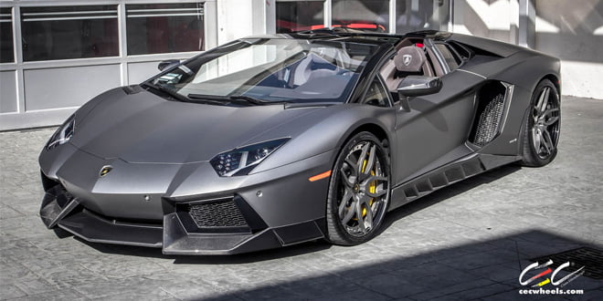 Lamborghini Aventador Roadster в обвесе Novitec Torado