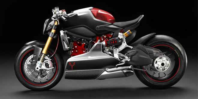 Мото-концепт Cafe Fighter из Ducati 1199 Panigale | фото